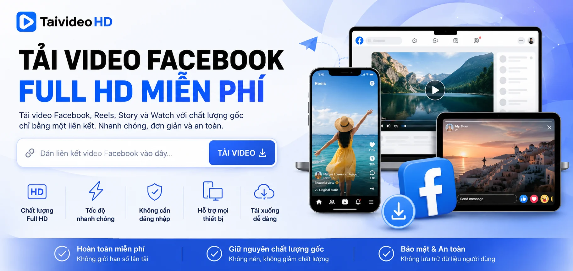 Tải Video Facebook Ở Bất Kỳ Thiết Bị Nào