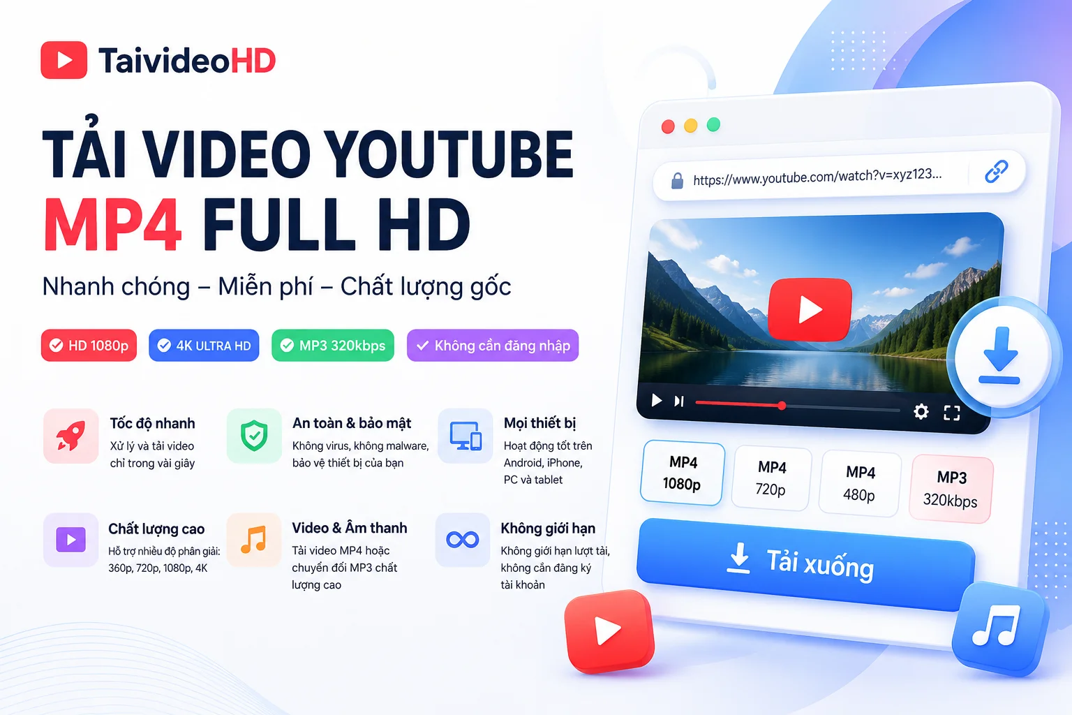 Tải Video YouTube Nhanh Hơn, Đơn Giản Hơn